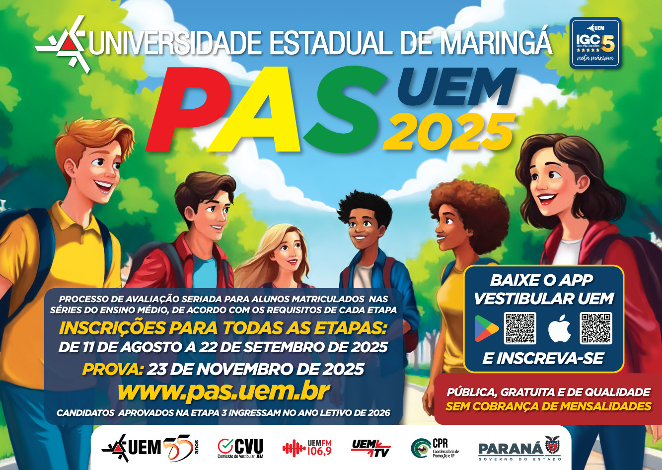 PAS-UEM 2025