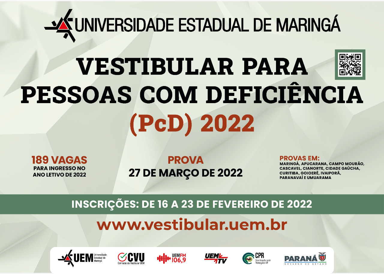 Vestibular PcD 2022